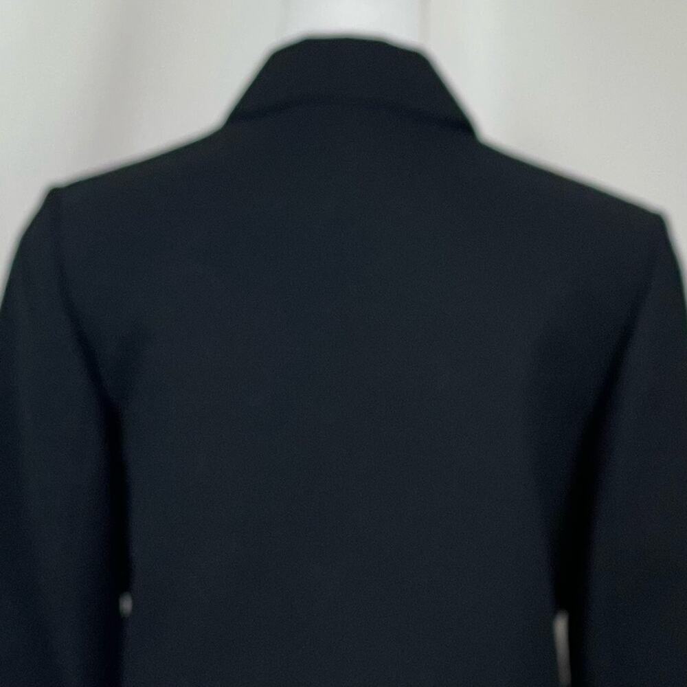 Talbots Black Womens Button Front Jacket - Picture 4 of 10